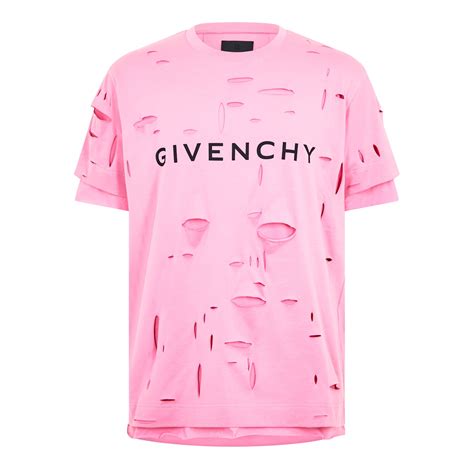 buy mens givenchy t shirt|givenchy distressed t shirt.